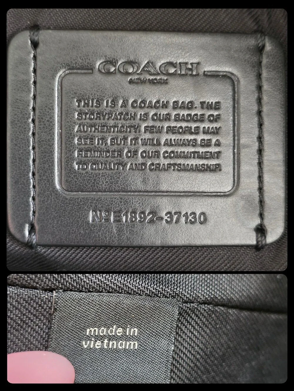 Coach Dreamer 36 37130 Colorblock Tan Suede Leather Snakeskin Satchel Bag